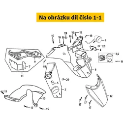SYM Right Rear Winker Lens 33602-ABA-000