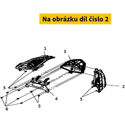 SYM Left rear blinker SYM Joymax Z 125-300 2019-2024 33650-L9M-000