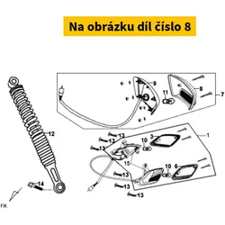 SYM Tail Light Lens 33701-ALA-000