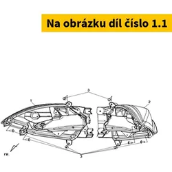 SYM R. Tail Light Lens Assy 33705-L4A-000