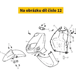 SYM R. Side Reflex Base 33740-E69-000
