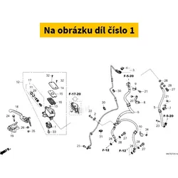 Honda Switch assy., fr. stop & 35340MKSE01