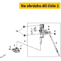SYM Rr. Handle Stop Sw 35350-L4C-000
