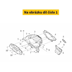 SYM Speedometer Assy. 37200-TL1-000