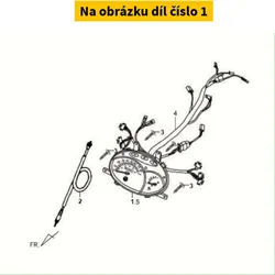 SYM Speedometer 37200-X1A-000