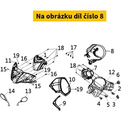 SYM Speedometer Cord 37224-LH1-000