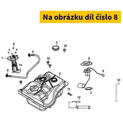 SYM Ret Fuel Unit 37802-M9Q-0000-L1