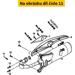 SYM O2 Sensor Assy. 3789A-XJE-000