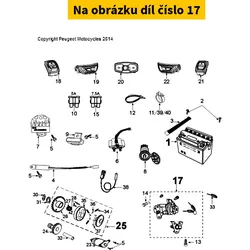 Peugeot Steering Lock 401997