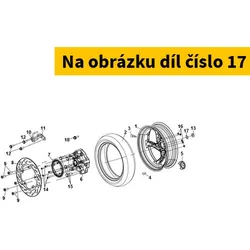 SYM Rr Axle Collar 42312-ANM-000