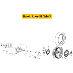 SYM Rim Valve Pyr 42753-VVA-0000