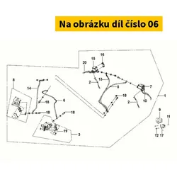 SYM Rr Brake Hose B Comp. 43125-X93-000