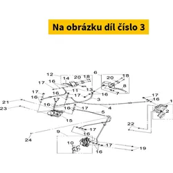 SYM RR BRAKE HOSE A 43311-LM2-000