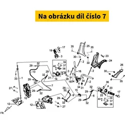 SYM Rear Brake Hose A 43312-HMA-000