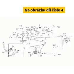 SYM Rr Brake Hose B 43312-L9M-000