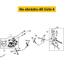 SYM Rr Brake Hose C 43313-L6C-000