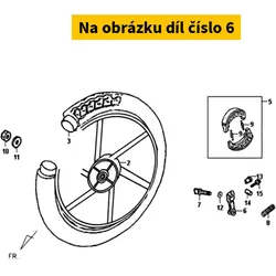 SYM Rear Brake Arm 43410-AAA-000