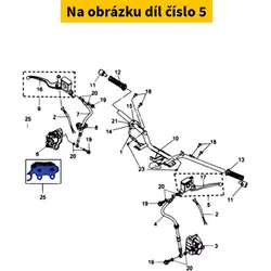 SYM Rear Master Cylinder Assy 43500-HHW-000