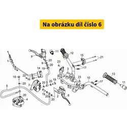 SYM Rear Master Cylinder Assy 43500-LEA-000