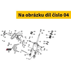 SYM Fr Wheel Axle 44301-L3A-000-TW