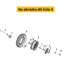 SYM Front Tire Set 44710-ATA-000