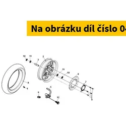 SYM Fr. Tire Set 44710-ZM1-000