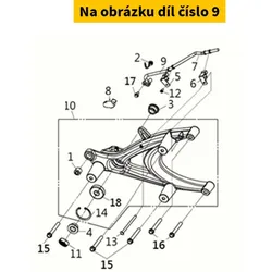 SYM Abs. Rubber Bush 44910-HJC-000