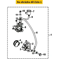 SYM Brake System Assy 4500A-X8A-000