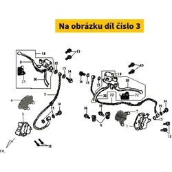 SYM Front brake caliper SYM Joyride 125-200 2004-2006 45100-H3A-900