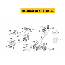 SYM Front brake caliper SYM Maxsym TL 500-508 2019-2021 (right) 45100-TL1-000-KB
