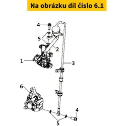 SYM Brake pads SYM Mio 115 2017-2020 45105-AHB-000-A