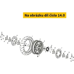 SYM Brake Disk Plain Washer 45124-L6H-000