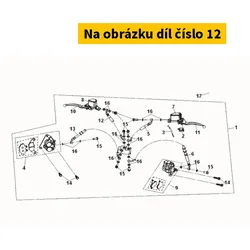 SYM Fr Brake Hose A Comp. 45124-XRE-000