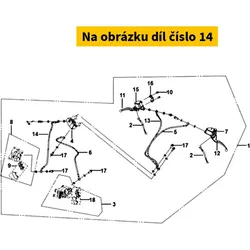 SYM Fr Brake Hose B Comp. 45125-XGG-000