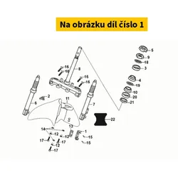 SYM Fr. Brake Shoe Clamp 45156-A6A-000