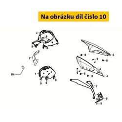 SYM Ignition Coil Stay 45160-X8A-000