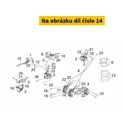 SYM Front brake caliper SYM Maxsym TL 500-508 2019-2021 (left) 45200-TL1-000-KB