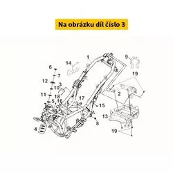 SYM Manufacturer No. Plate 50189-L5B-000