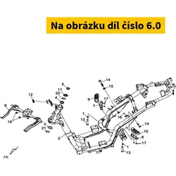 SYM Radiator Mounting Brkt Comp. 50310-LDA-000