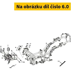 SYM Front Cover Stay 50315-L4C-000