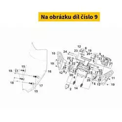 SYM L Wind Arm A Assy 5031D-L5B-000