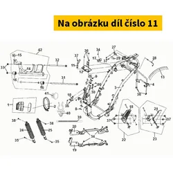 SYM Battery Band 50324-XRE-000