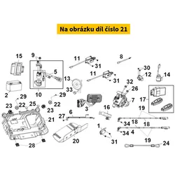 SYM Battery Case 50325-LX1-000