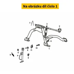 SYM Main Stand Comp. 50500-XVA-000