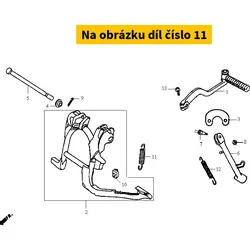 SYM Main Stand Spring Assy 50505-E69-900