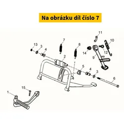 SYM Main Stand Spring 50522-APA-000