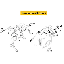 SYM Main Stand Spg. Assy. 5052A-LX1-000