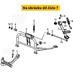 SYM Side Stand 50530-APA-000
