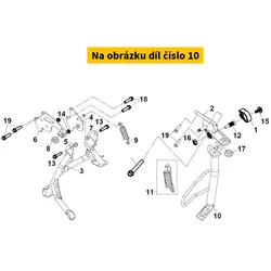 SYM Side Stand Comp. 50530-LX1-000