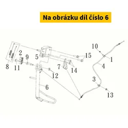 SYM Side Stand Comp Bk-001c 50530-TL1-000